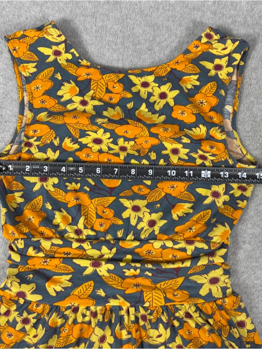 Mata Traders Size XS Floral Sleeveless Cotton Women’s Dress - Picture 7 of 11